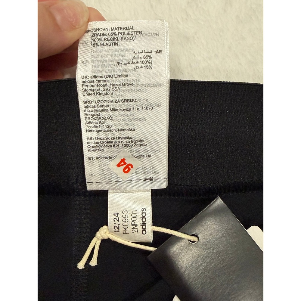 Adidas Aeroready Womens Black Compression Training Shorts Size M - Picture 8 of 12